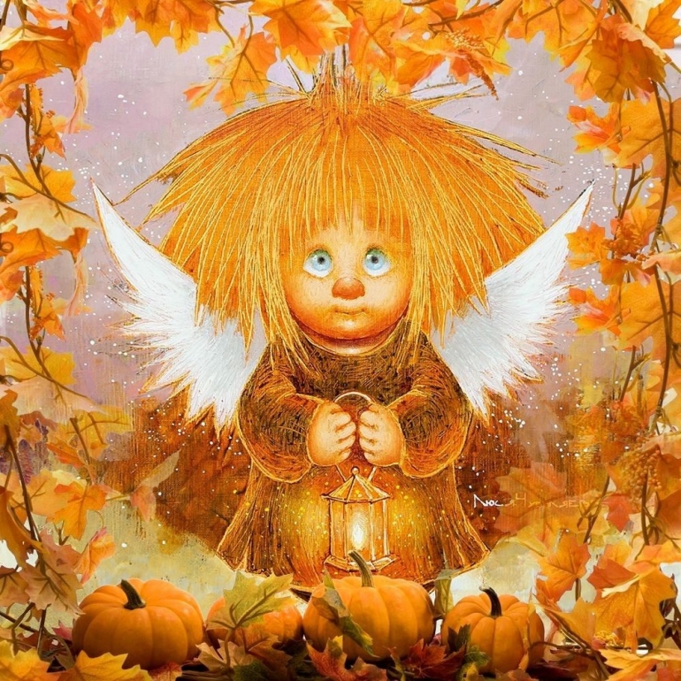 Осенний Ангел Фото